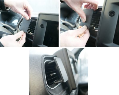 Mobile phone holder for Nissan NV400 from 2021-
