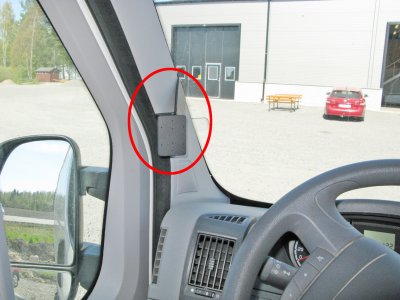 Mobile phone holder Opel Movano from 2024 and newer