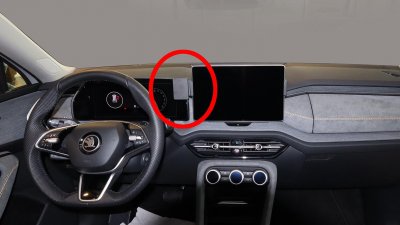 Mobile phone holder Skoda Kodiaq from 2024-