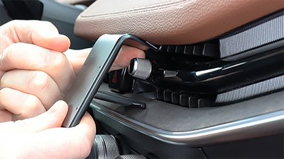 Mobile phone holder for Skoda Superb from 2024-