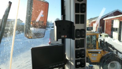 Phone holder for Volvo L60 from 2014- | Model specific