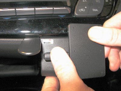 Mobile phone holder Toyota C-HR from 2016-2023