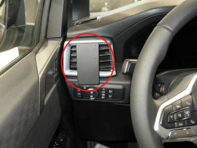 Mobile phone holder Volkswagen Amarok from 2023-
