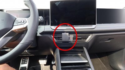 Mobile phone holder Volkswagen Tayron from 2025 onwards