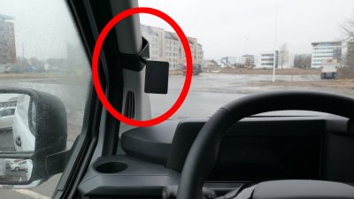 Mobile phone holder Volkswagen Transporter T7 from 2024 onwards