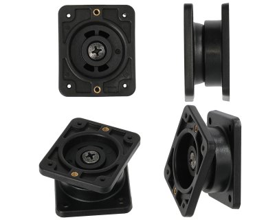 Mounting adapter with tilt swivel | 42x50x25 mm