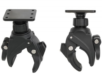 Universal Pipe Mount with Mounting Plate.