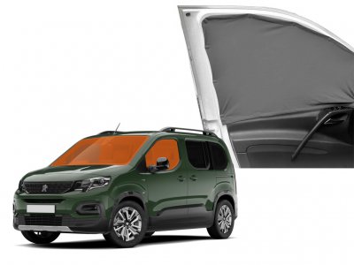 Blackout curtains Peugeot Rifter from 2018 onwards