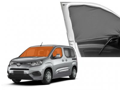 Blackout curtains Toyota Proace City Verso from 2019 onwards