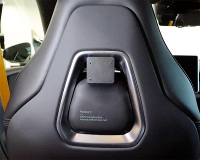 Mobile phone holder Polestar 4 from 2024 and newer | For mounting in the headrest