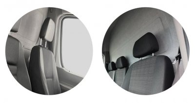 Heavy duty front seat cover for Mercedes Sprinter from 2006-2018