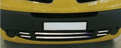 Stainless steel lower grill for Opel Vivaro 2002-2014