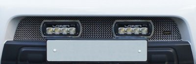 Lower Grill incl. 2 Lazer ST-4 for Nissan Navara D40 2011-2014