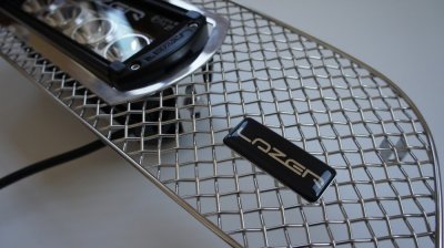 Lower Grill incl. 2 Lazer ST-4 for Nissan Navara D40 2011-2014