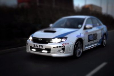 Lower Grill incl. 2 Lazer ST-4 for Subaru Impreza STI 2011-