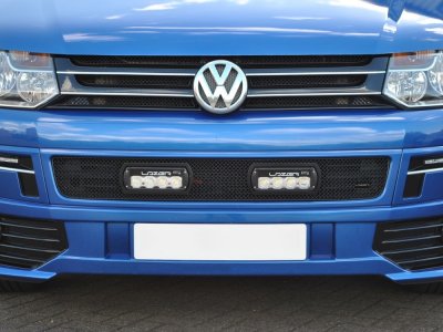 Lower Grill incl. 2 Lazer ST-4 for VW Transporter T5 2010-2015