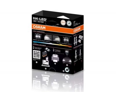 Osram Night Breaker SPEED H4 LED conversion for Nissan NV300 2016-2021