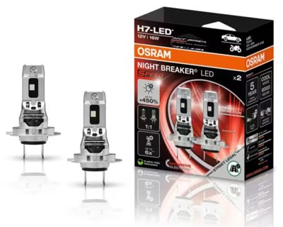 Osram Night Breaker SPEED H4 LED conversion for Ford Tourneo Custom 2018-2023