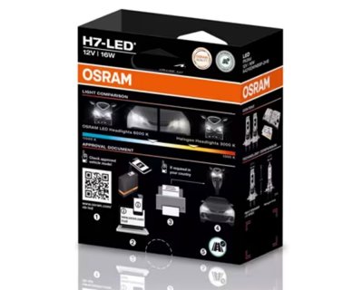 Osram Night Breaker SPEED H7 LED conversion for Volkswagen Multivan T6 2016-2019
