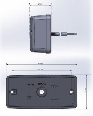 Omnius LED Old School Position Light - 12-24V