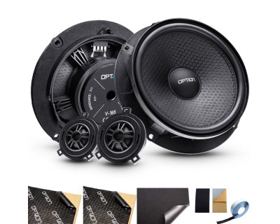 Speaker Package for Volkswagen Tiguan 2016-2024 | Rear Speakers – Plug & Play with Sound Dampening