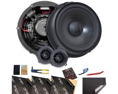 Speaker Package for Volkswagen Tiguan 2016-2024 | Front Speakers – Plug & Play with Sound Dampening