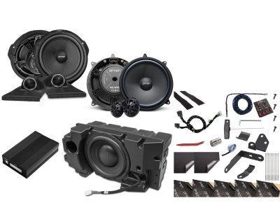Speaker Package for Mercedes-Benz Vito (2019–2024) | Front & Rear Speakers/DSP/Subwoofer + Sound Damping