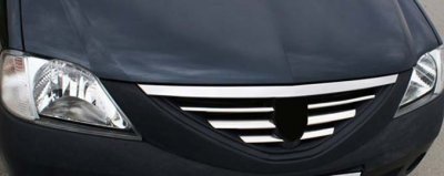 Upper grill for Dacia Logan 2009-