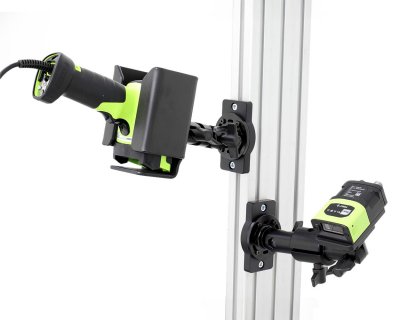 Pedestal bracket with wing nut | Brodit