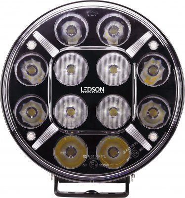 Pollux9+ Strobe | LED Extra light with built-in strobe | 218 mm (9") - 120W
