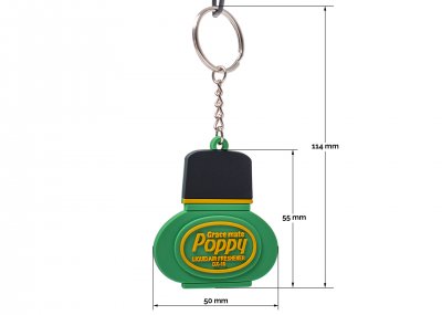 Poppy keychain