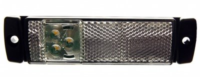 Position light with 3xLED and built-in reflector | 12V/24V