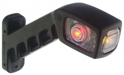 Position light on rubber arm 12-24 V