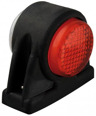 Position light on rubber base with 2 functions