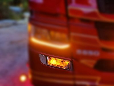 Position light for LED fog lights for Scania Next Gen from 2017-2022