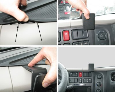 Phone holder for Daf LF from 2014-2023 | Model specific