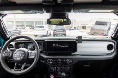 Mobile phone holder Jeep Gladiator from 2024 onwards