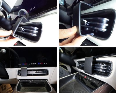 Mercedes CLA 2025- Phone Holder | For installation below the center display