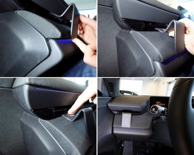 Polestar 4 Phone Holder (2024–) | For installation to the left of the steering wheel