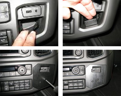 Phone holder for Scania P-Series from 2016-