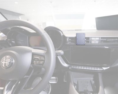 Mobile phone holder Alfa Romeo Junior 2024- | Mounting above the center screen