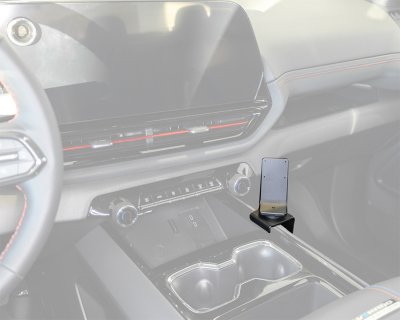 Mobile phone holder Chevrolet Silverado EV 2024- | Mounting to the right of the center console