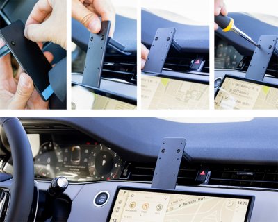 Installation of mobile holder Range Rover Evoque from 2024-