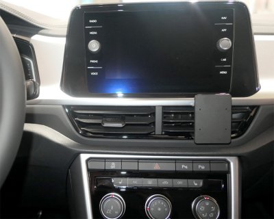 Mobile phone holder Volkswagen T-Roc 2022-2026 | For mounting under the center console