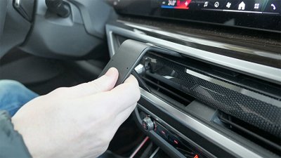 Installation of Proclip mobile holder for BMW X6 from 2024 onwards