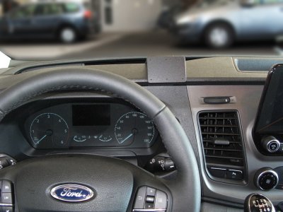 Proclip mobile holder for Ford Custom from 2018-2023 | (Center mounting)