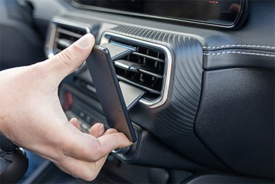Mobile phone holder Ford Mustang from model year 2024-