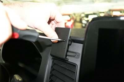 Mobile phone holder for Ford Custom from 2013-2023