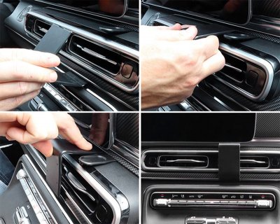 Mobile phone holder for Mercedes V-Class from 2024-