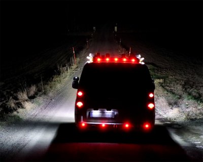 LED Position Light IP68 Universal - Red